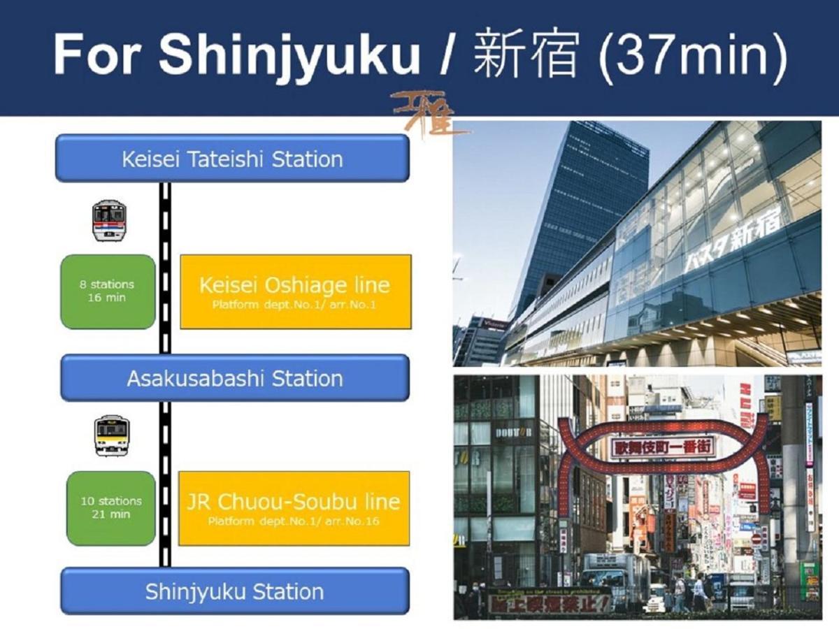 Vacation Rental Miyabi/Downtown/Tokyo Airport Exterior photo